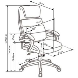Fotoliu Halmar Sidney (Black) Thumb