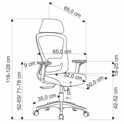 Fotoliu Halmar Sonar (Black) Thumb