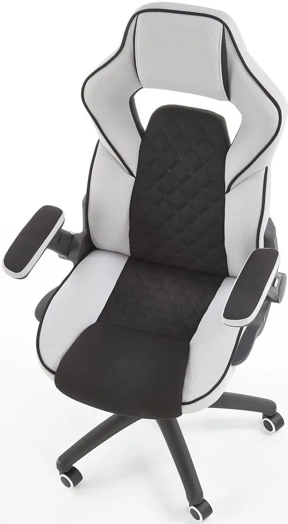 Fotoliu Halmar Sonic (Black/Gray Light)