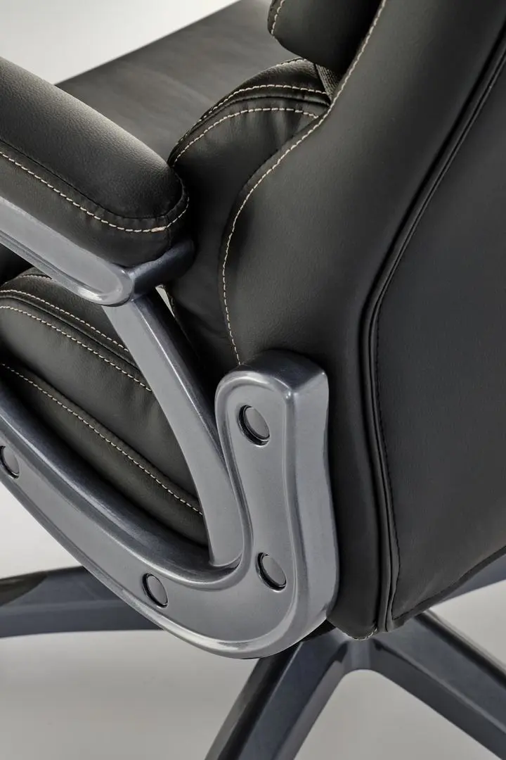 Fotoliu Halmar Steven (Black/Grey)