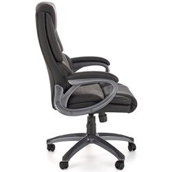 Fotoliu Halmar Steven (Black/Grey) Thumb