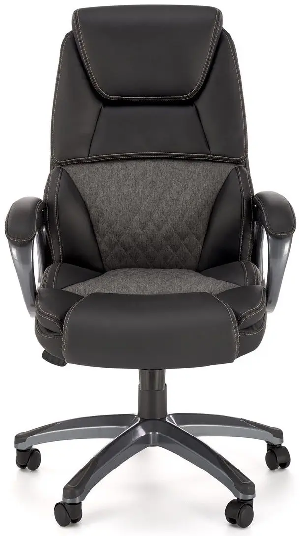 Fotoliu Halmar Steven (Black/Grey)