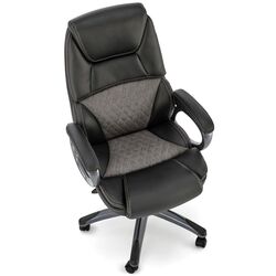 Fotoliu Halmar Steven (Black/Grey) Thumb