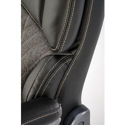 Fotoliu Halmar Steven (Black/Grey) Thumb