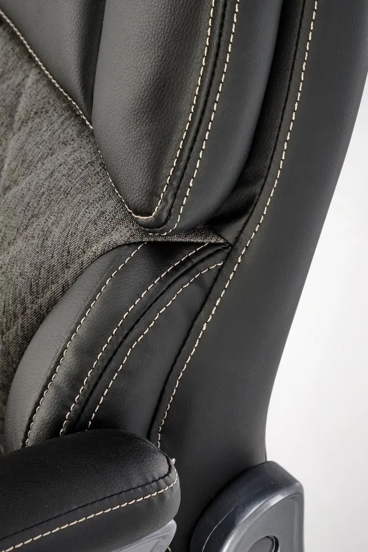 Fotoliu Halmar Steven (Black/Grey)