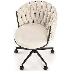 Кресло Halmar Talon (Light Beige/Black) Thumb