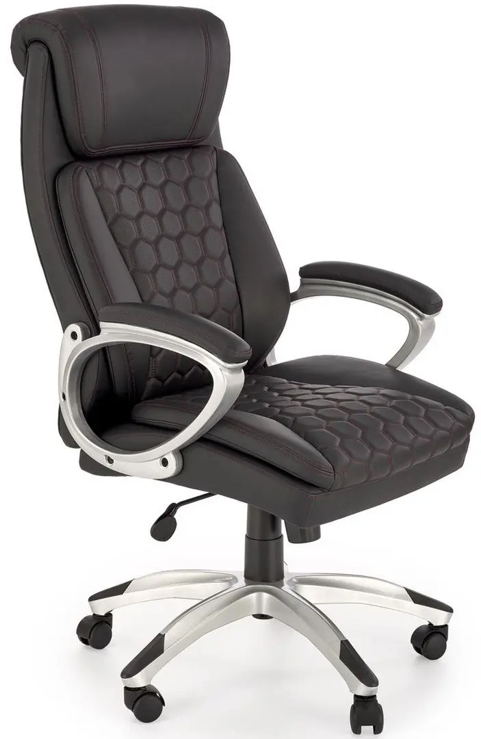 Fotoliu Halmar Thomas (Black/Silver)