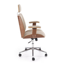 Fotoliu Halmar Timber (Walnut/Beige) Thumb