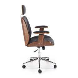 Fotoliu Halmar Timber (Walnut/Black) Thumb