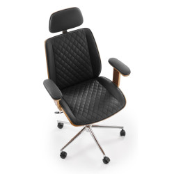 Fotoliu Halmar Timber (Walnut/Black) Thumb