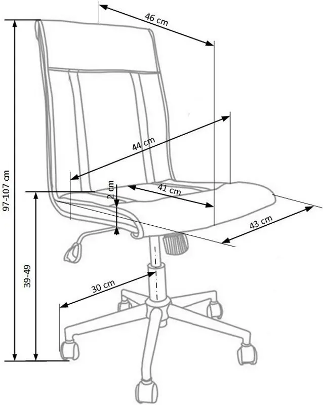 Кресло Halmar Tirol (Black)