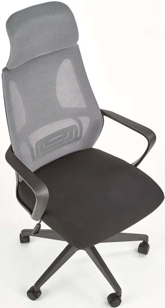 Кресло Halmar Valdez (Black/Gray)