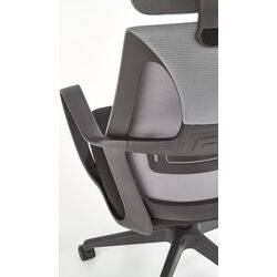 Кресло Halmar Valdez (Black/Gray) Thumb