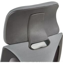 Кресло Halmar Valdez (Black/Gray) Thumb