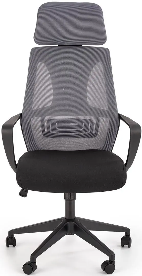 Кресло Halmar Valdez (Black/Gray)