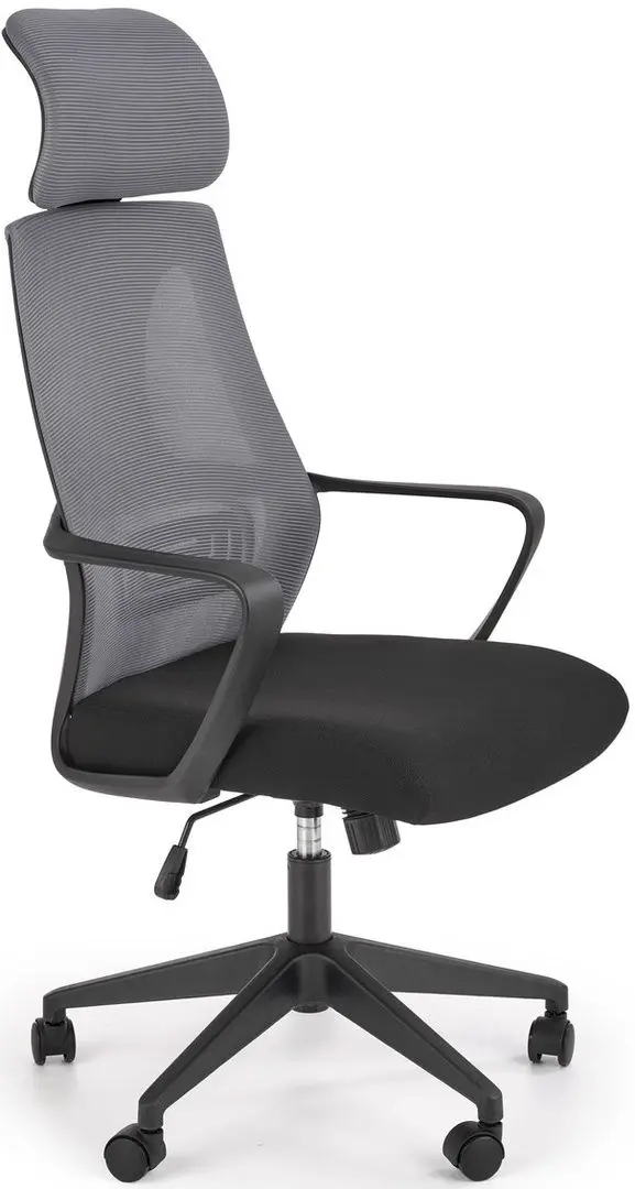 Кресло Halmar Valdez (Black/Gray)