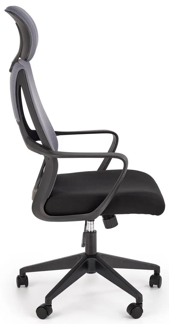 Fotoliu Halmar Valdez (Gray/Black)