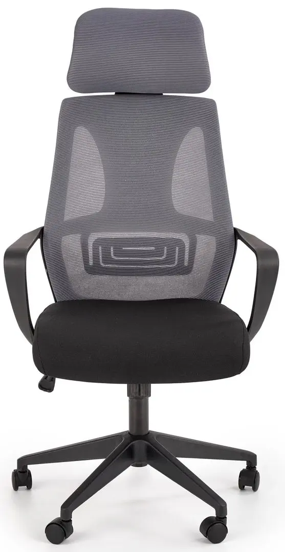 Fotoliu Halmar Valdez (Gray/Black)