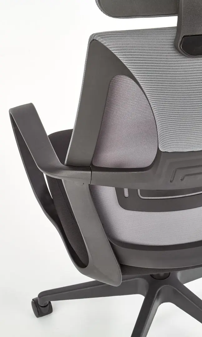 Fotoliu Halmar Valdez (Gray/Black)