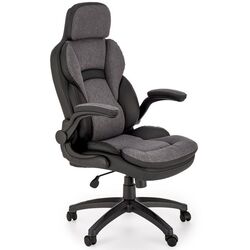 Fotoliu Halmar Valerio (Black/Grey) Thumb