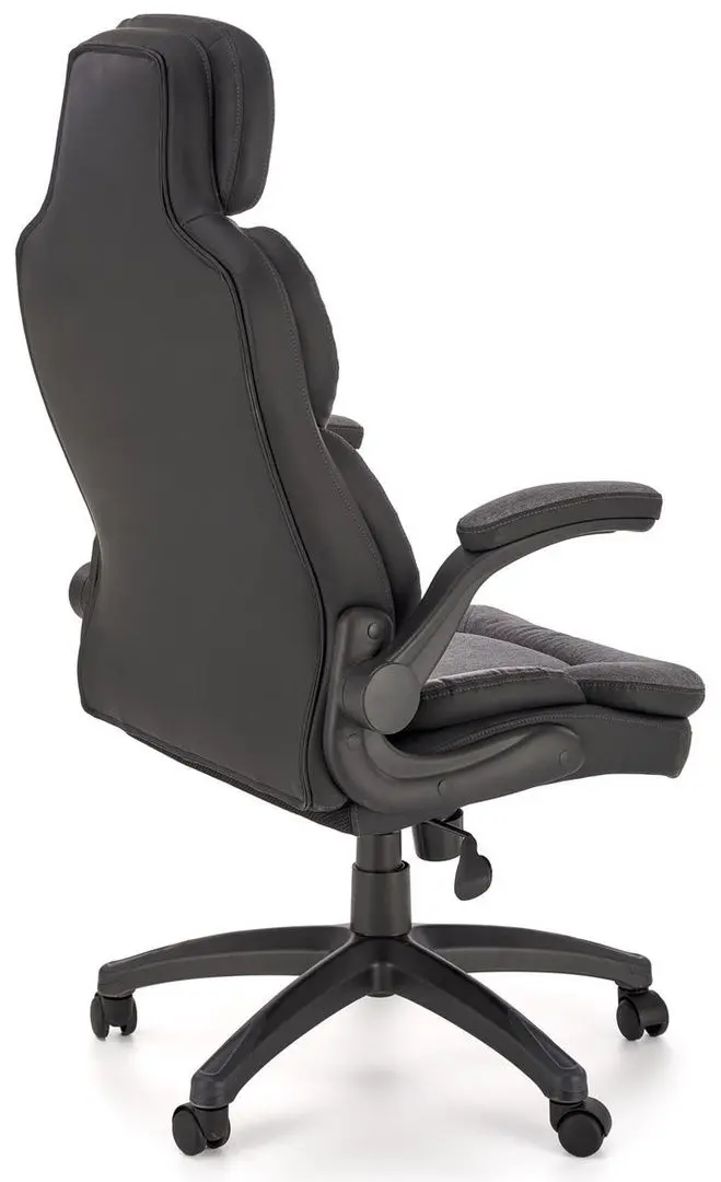 Fotoliu Halmar Valerio (Black/Grey)