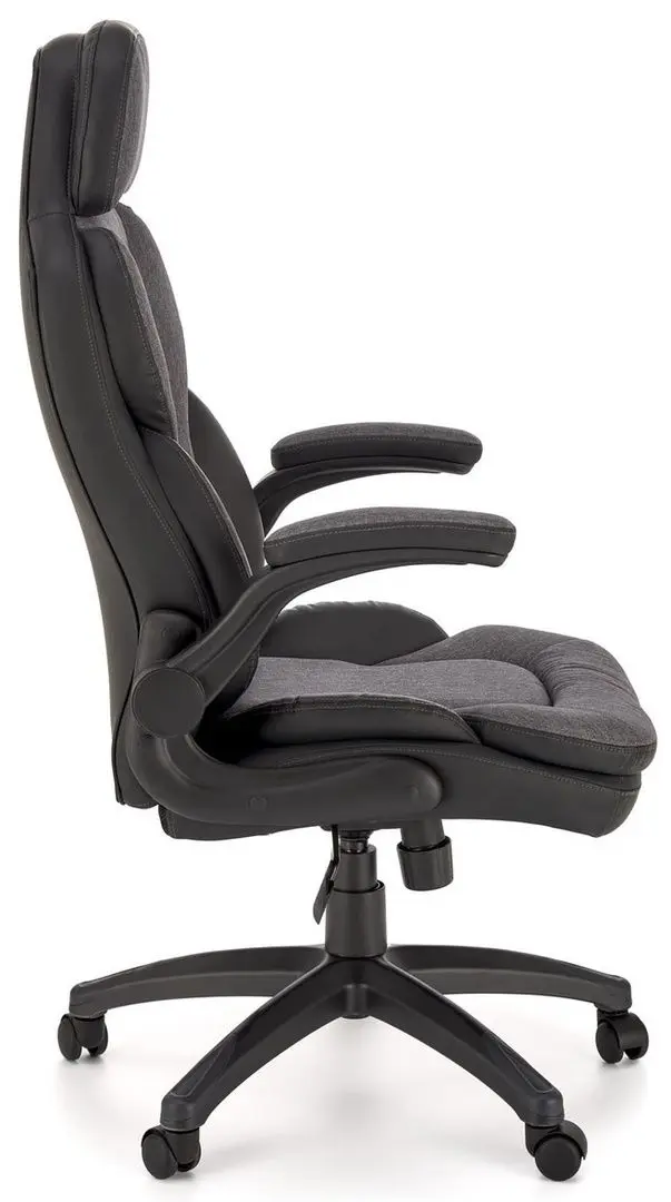 Fotoliu Halmar Valerio (Black/Grey)