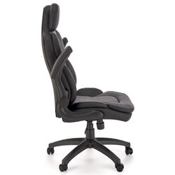 Fotoliu Halmar Valerio (Black/Grey) Thumb