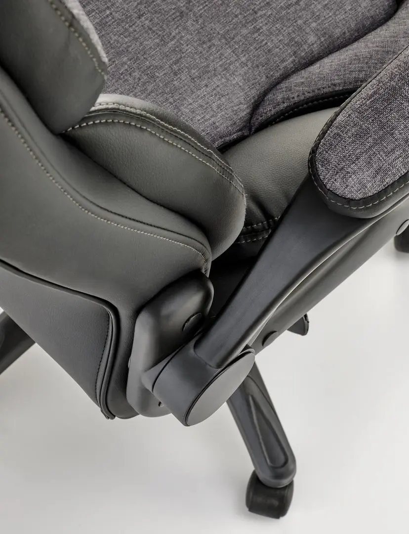 Fotoliu Halmar Valerio (Black/Grey)