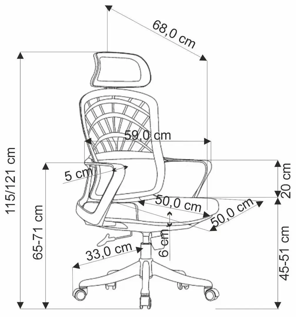 Fotoliu Halmar Vesuvio 2 (Cinnamon/White)