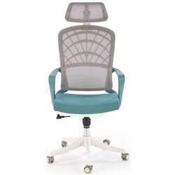 Кресло Halmar Vesuvio 2 (Turquoise/White) Thumb