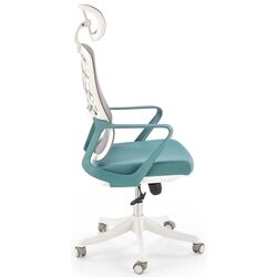 Кресло Halmar Vesuvio 2 (Turquoise/White) Thumb