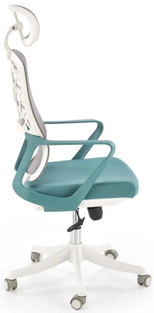 Кресло Halmar Vesuvio 2 (Turquoise/White)