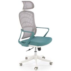 Кресло Halmar Vesuvio 2 (Turquoise/White) Thumb