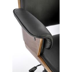 Fotoliu Halmar Weber (Walnut/Black) Thumb