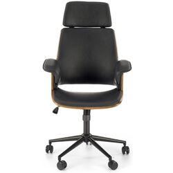 Fotoliu Halmar Weber (Walnut/Black) Thumb