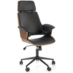 Fotoliu Halmar Weber (Walnut/Black) Thumb