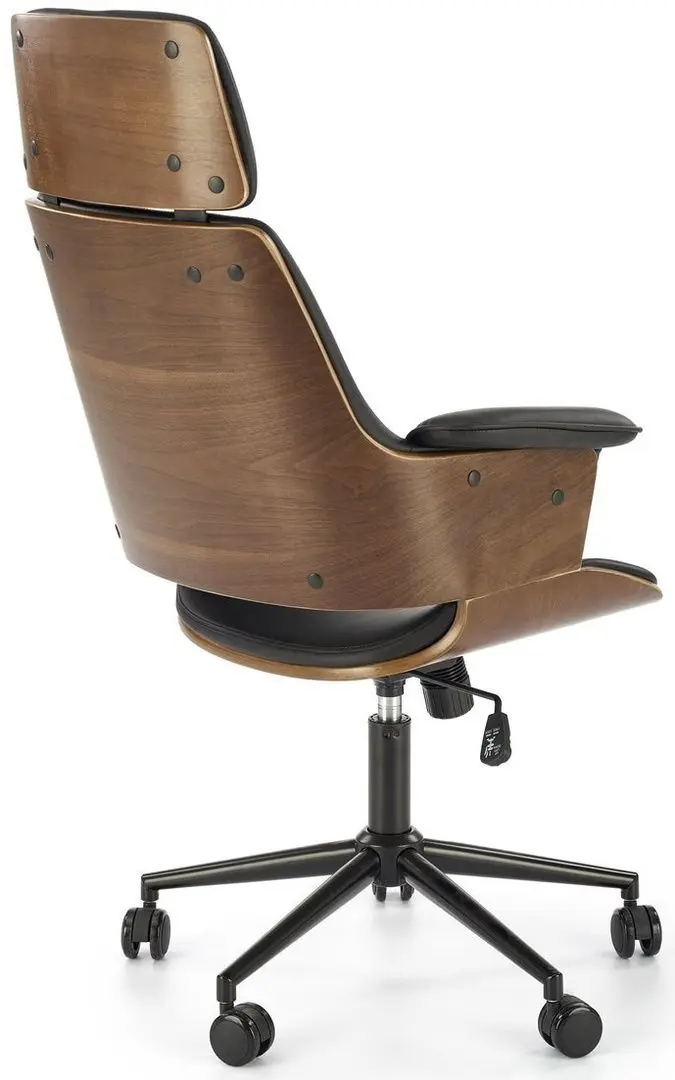 Fotoliu Halmar Weber (Walnut/Black)