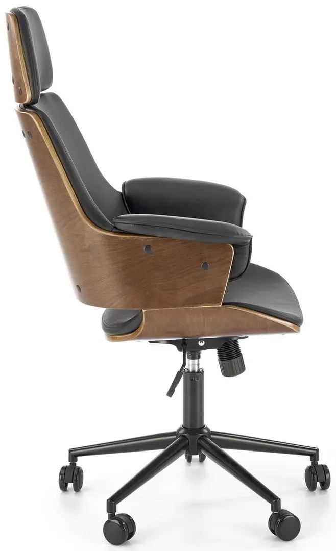 Fotoliu Halmar Weber (Walnut/Black)