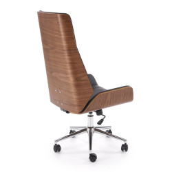 Fotoliu Halmar Webster (Walnut/Black) Thumb