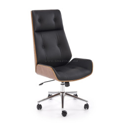 Fotoliu Halmar Webster (Walnut/Black)