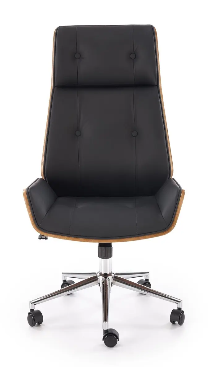 Fotoliu Halmar Webster (Walnut/Black) - 4