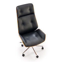 Fotoliu Halmar Webster (Walnut/Black) Thumb