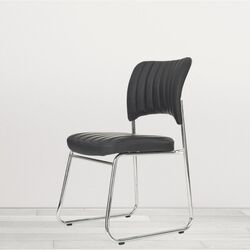 Scaun Halmar Rapid (Black/Chrome)