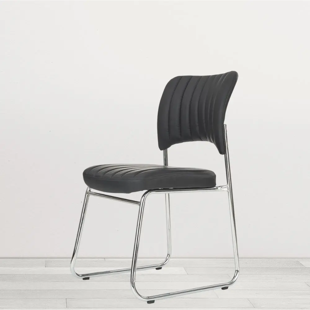 Scaun Halmar Rapid (Black/Chrome)