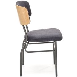 Scaun Halmar Smart-KR (Natural Oak/Black) Thumb