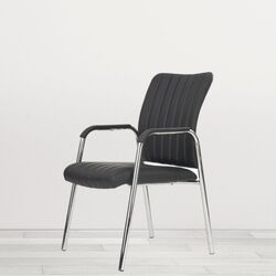 Scaun Halmar Vigor (Black/Chrome)