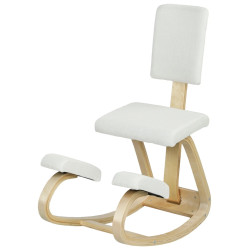 Эргономический стул Homcom 921-788V00CW (Cream White) Thumb