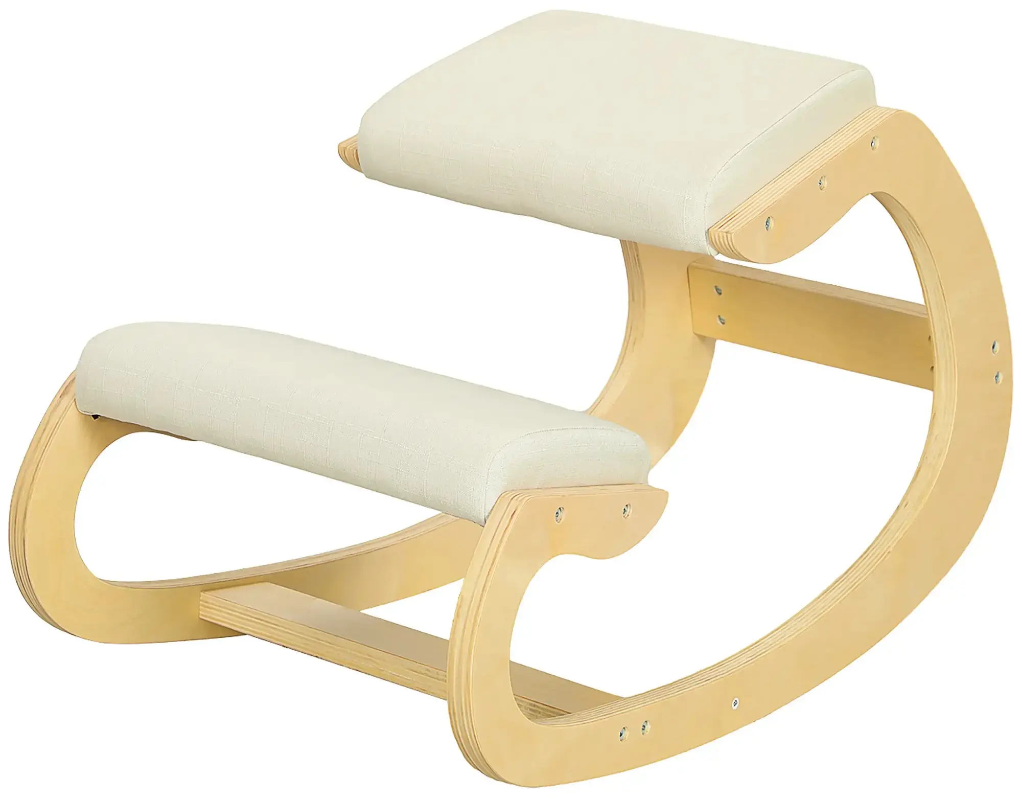 Scaun ergonomic Homcom 921-789V00CW (Cream White) - 2