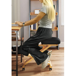 Scaun ergonomic Homcom 921-790V01BK (Black) Thumb