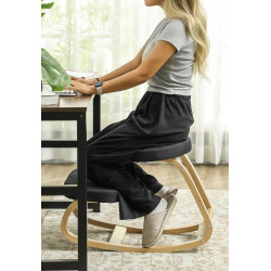 Scaun ergonomic Homcom 921-791V00BK (Black) Thumb